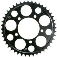 520 Conversion Kit, Suzuki SV650 1999–2009 (15/45): Driven Rear Sprocket, Steel, Style 5068 (520)