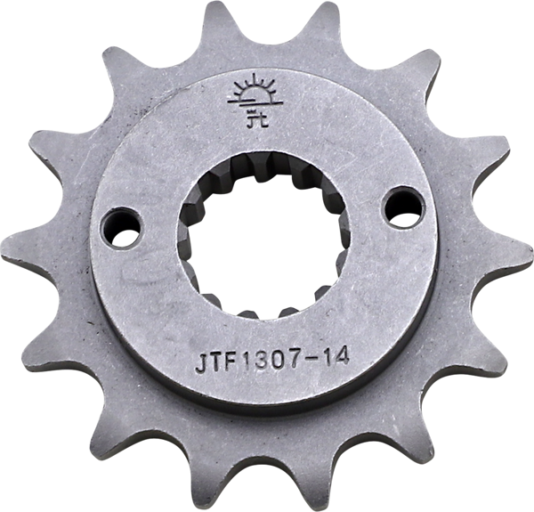 JT Front Sprocket, Steel, Style JTF1307 (520) — 14T