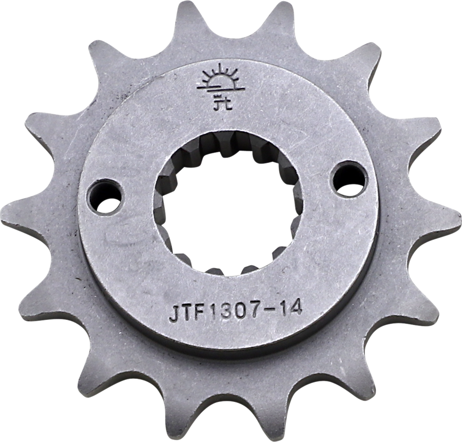 JT Front Sprocket, Steel, Style JTF1307 (520) — 14T