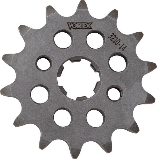 Vortex Front Sprocket, Steel, Style 3210 (420) — 14T