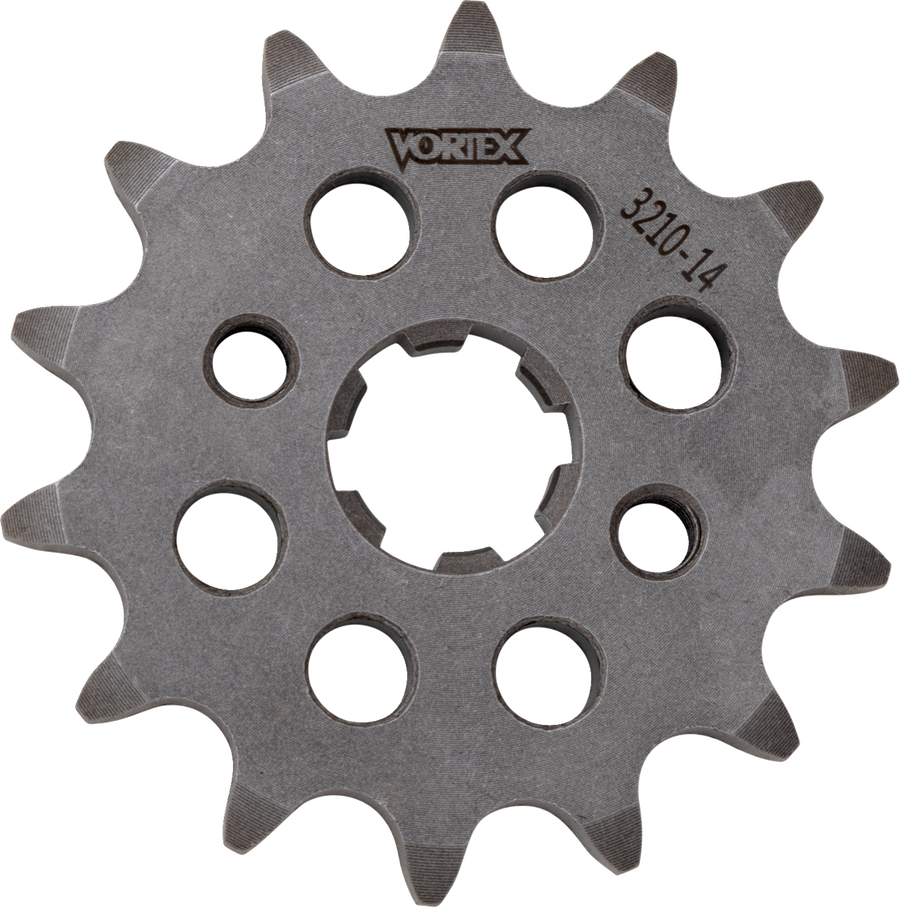 Vortex Front Sprocket, Steel, Style 3210 (420) — 14T