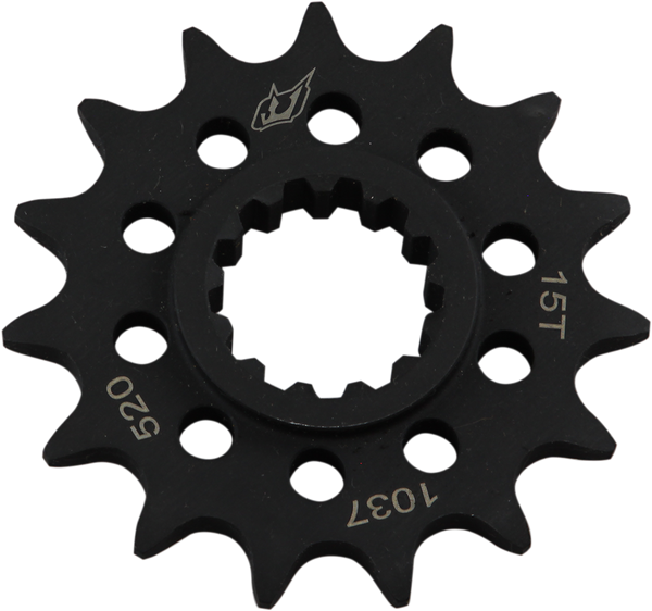 Driven Front Sprocket, Steel, Style 1037 (520) — 15T