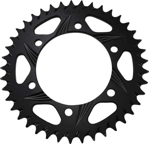 520 Conversion Kit, Yamaha MT-07 / FZ-07 2018–2021 (16/43): Vortex Rear Sprocket, Aluminum F5 PTFE, Style 435 (520)