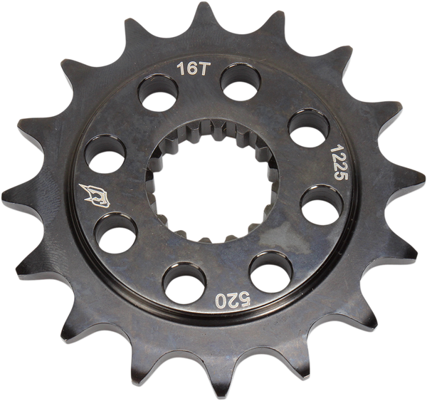 Driven Front Sprocket, Steel, Style 1225 (520) — 16T
