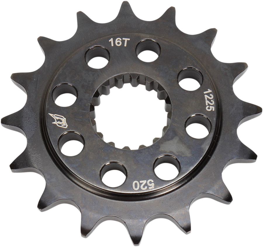 Driven Front Sprocket, Steel, Style 1225 (520) — 16T