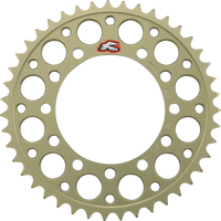 Renthal Rear Sprocket, Aluminum Ultralight, Style 210 (525) — 43T