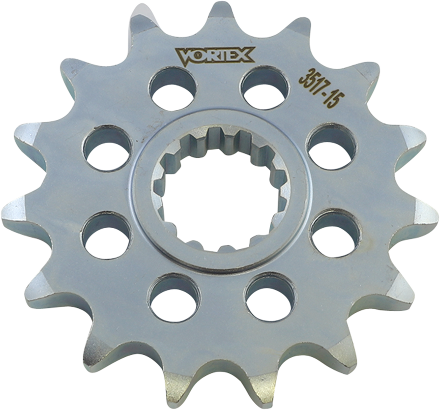Vortex Front Sprocket, Steel, Style 3517 (530) — 15T