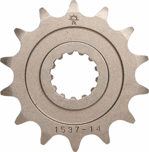 JT Front Sprocket, Steel, Style JTF1537 (525) — 14T