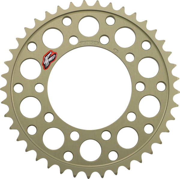 Renthal Rear Sprocket, Aluminum Ultralight, Style 478 (525) — 41T