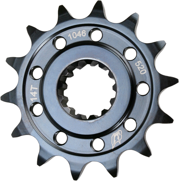 Driven Front Sprocket, Steel, Style 1046 (520) — 14T