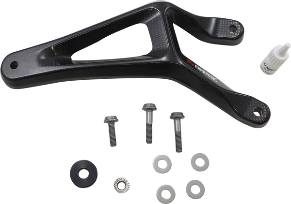 Akrapovic Muffler Bracket (Carbon), Kawasaki ZX-10R / ZX-10RR 2021–2025