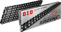 D.I.D 525ZVM-X2 X-Ring Chain — 120 links Black