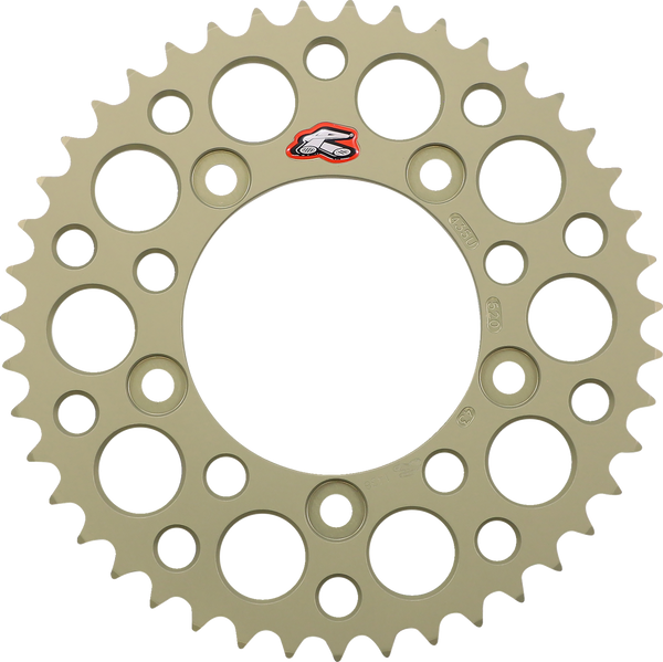 Renthal Rear Sprocket, Aluminum Ultralight, Style 435 (520) — 43T