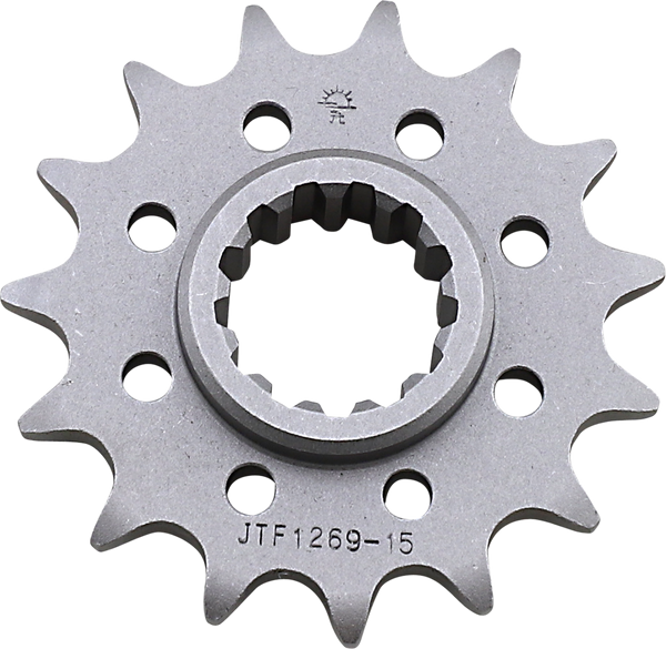 JT Front Sprocket, Steel, Style JTF1269 (520) — 15T