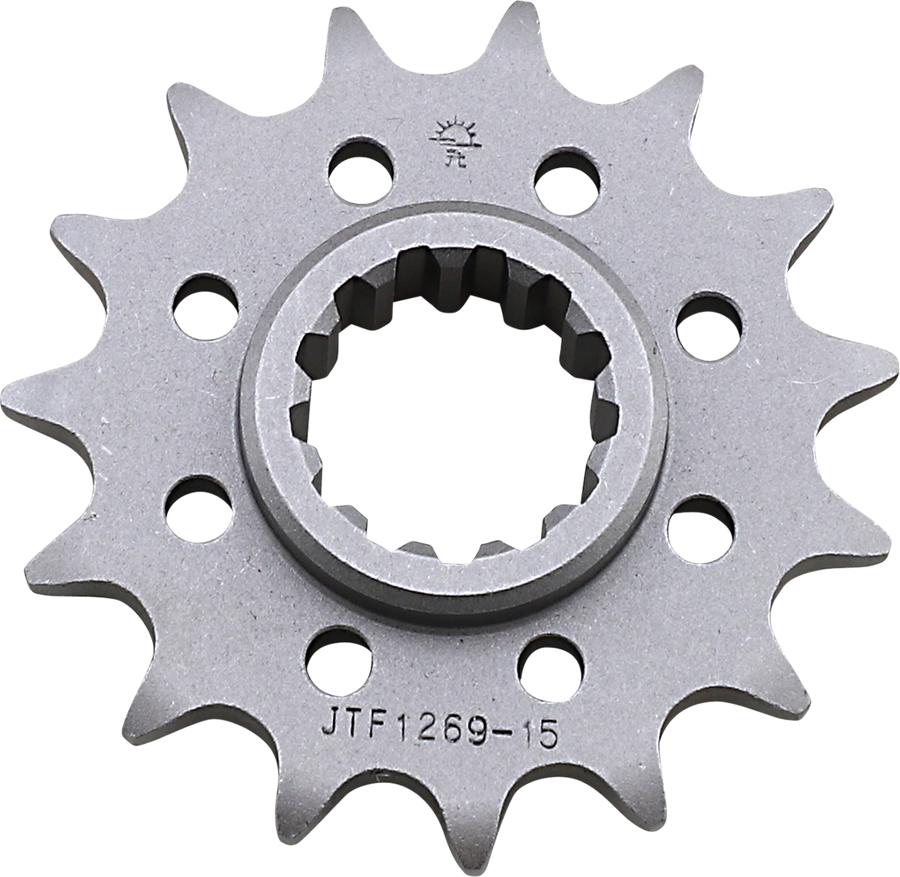 JT Front Sprocket, Steel, Style JTF1269 (520) — 15T