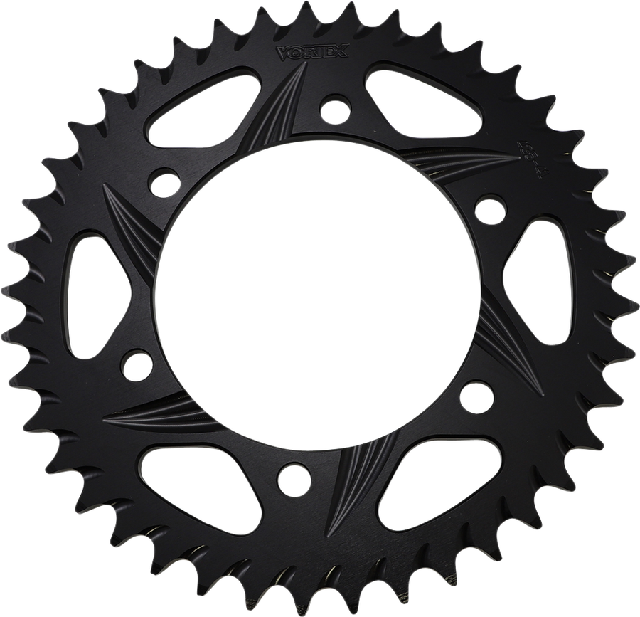 520 Conversion Kit, Suzuki GSX-R600 2011–2025 (16/43): Vortex Rear Sprocket, Aluminum F5 PTFE, Style 435 (520)