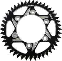 Vortex Rear Sprocket, Aluminum CAT5, Style 435C (525) — 45T Black