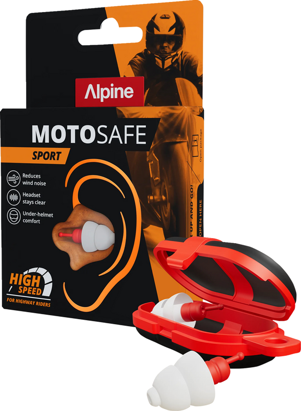 Alpine Hearing Protection MotoSafe Sport Earplugs