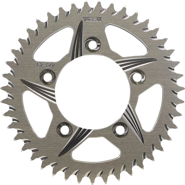 Vortex Rear Sprocket, Aluminum, Style 427 (530) — 43T