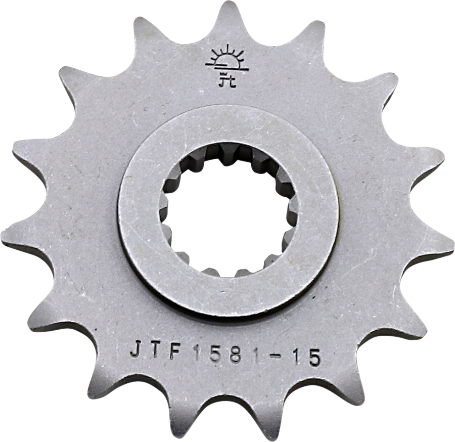 JT Front Sprocket, Steel, Style JTF1581 (520) — 15T