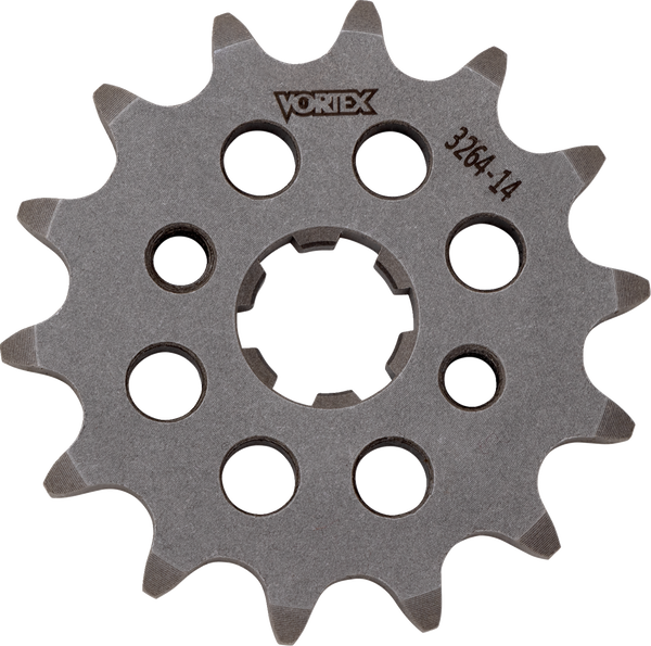 Vortex Front Sprocket, Steel, Style 3264 (420) — 14T