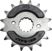 JT Front Sprocket, Steel Rubber-cushioned, Style JTF516 (520) — 16T
