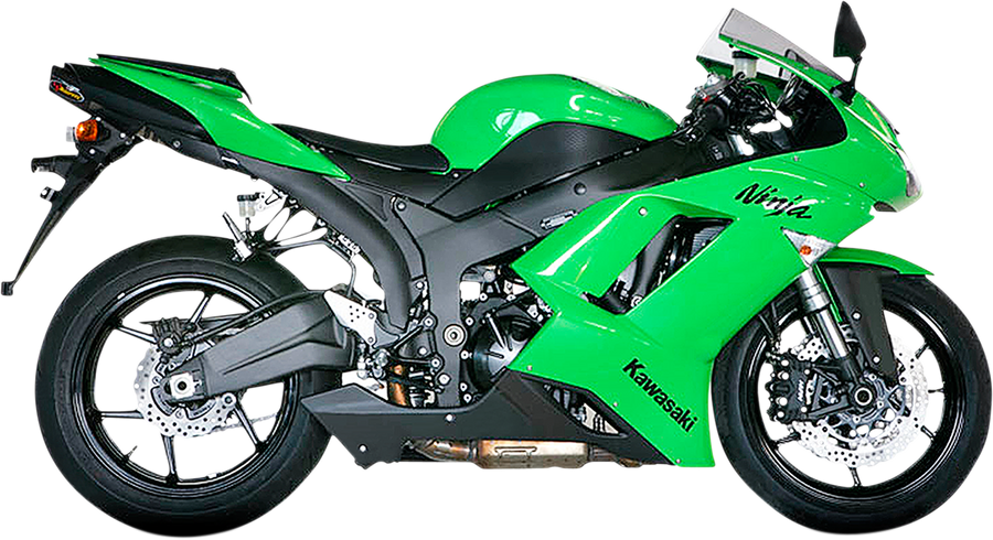Akrapovic Slip-On Line (Titanium), Kawasaki ZX-6R 600 2007–2008