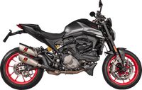 Akrapovic Slip-On Line (Titanium), Ducati Monster 2021–2024