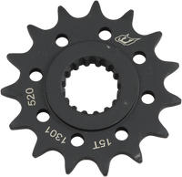 Driven Front Sprocket, Steel, Style 1301 (520) — 15T
