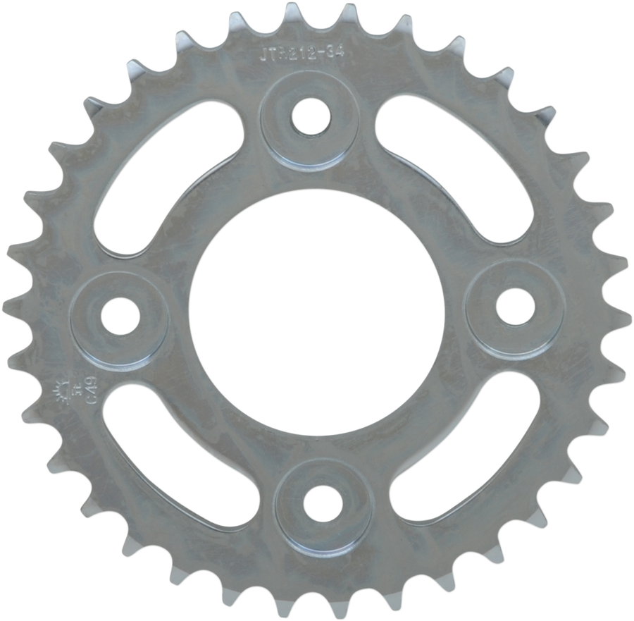 JT Rear Sprocket, Steel, Style JTR212 (420) — 34T