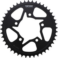 Vortex Rear Sprocket, Steel, Style 528A (520) — 44T