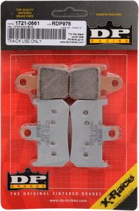 DP Brakes 976 Brake Pads – X-Race Titanium Sintered (RDP)