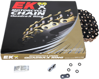 EK 520ZVX3 Chain — 120 links Black & Gold