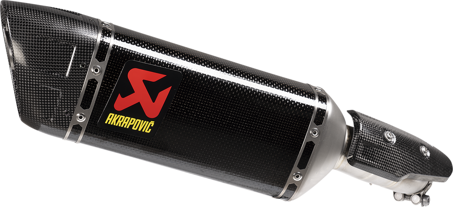 Akrapovic Slip-On Line (Carbon), Yamaha YZF-R3 2022–2025 — view 2