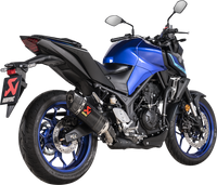 Akrapovic Slip-On Line (Carbon), Yamaha YZF-R3 2022–2025 — view 2