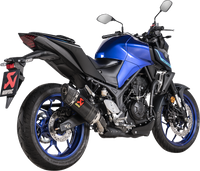 Akrapovic Slip-On Line (Carbon), Yamaha YZF-R3 2022–2025 — view 2