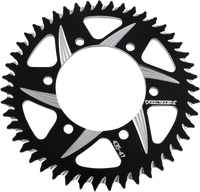 Vortex Rear Sprocket, Aluminum CAT5, Style 435 (520) — 44T Black