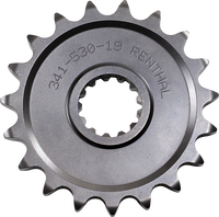 Renthal Front Sprocket, Steel, Style 341 (530) — 18T