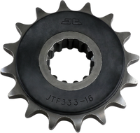 JT Front Sprocket, Steel Rubber-cushioned, Style JTF333 (530) — 15T
