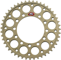 Renthal Rear Sprocket, Aluminum Ultralight, Style 210 (525) — 43T