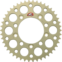 Renthal Rear Sprocket, Aluminum Ultralight, Style 435 (520) — 43T