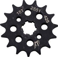Driven Front Sprocket, Steel, Style 2551 (428) — 14T
