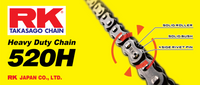 RK 520H Non-Sealed Chain — 100 links
