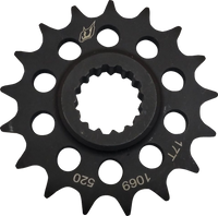 Driven Front Sprocket, Steel, Style 1069 (520) — 15T