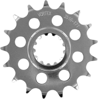 Vortex Front Sprocket, Steel, Style 3516 (530) — 15T
