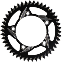 Vortex Rear Sprocket, Aluminum CAT5, Style 527 (530) — 42T Black