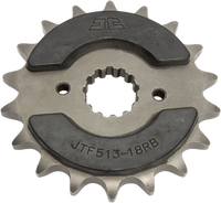JT Front Sprocket, Steel Rubber-cushioned, Style JTF513 (530) — 15T