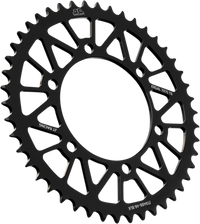 JT Rear Sprocket, Aluminum, Style JTA486 (520) — 41T Black