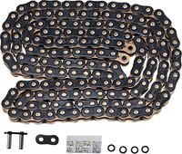 EK 525ZVX3 Chain — 120 links Black & Gold