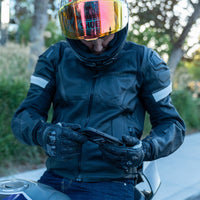 Revo Leather Jacket — Black